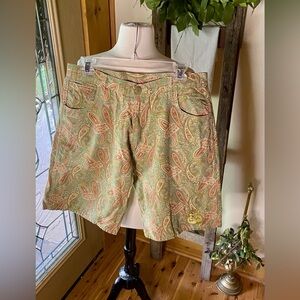 Cerbae Street Couture Men’s Paisley Print Shorts 100% Authentic Made in USA Y2K